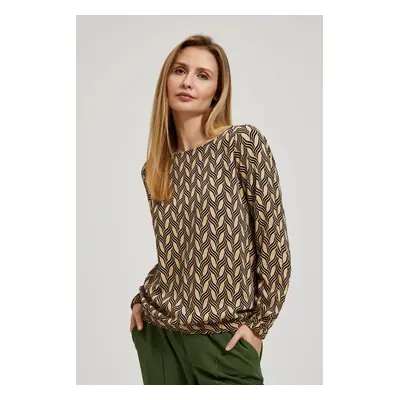 Women's patterned blouse