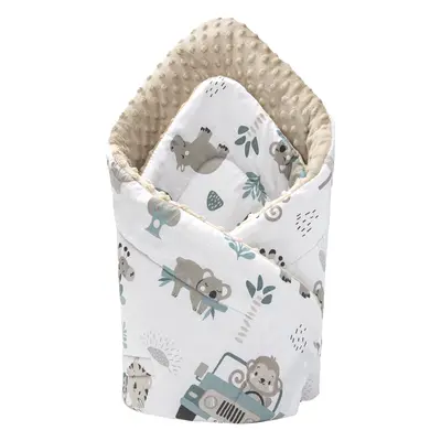 Medi Partners Double-Sided Baby Wrap Cotton + Minky