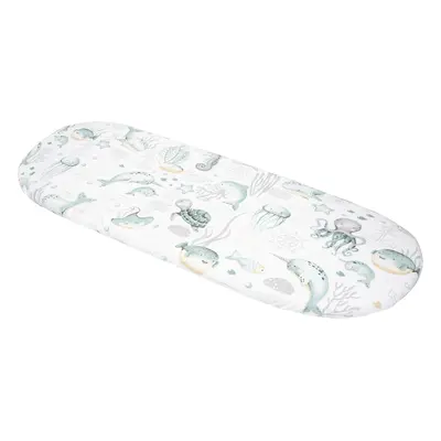 Medi Partners Fitted sheet for stroller – cotton – Ocean