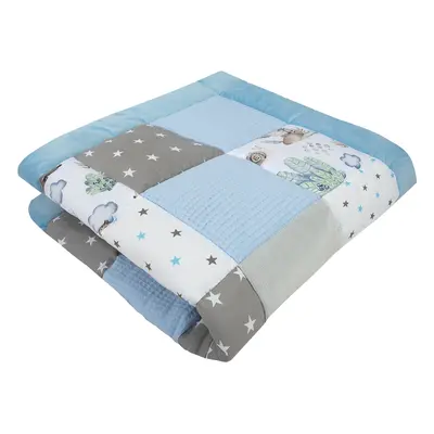 Medi Partners Crawling Blanket 100% Cotton Multifunctional Thick Soft Play mat