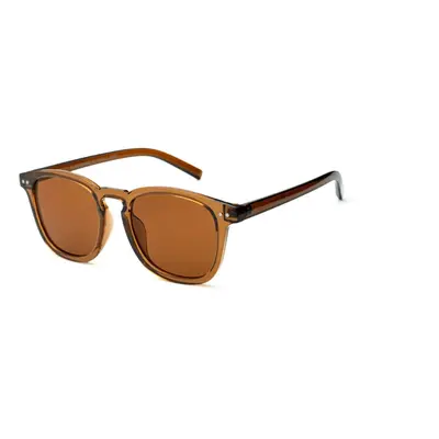 WAYE sunglasses - Transperent Light Brown w Brown lens Cat.