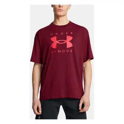 Men's T-shirt Under Armour UA HW OS Branded SS-RED - Men's