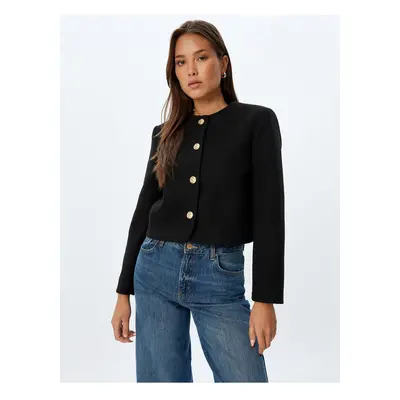 Koton Black Women's Jacket