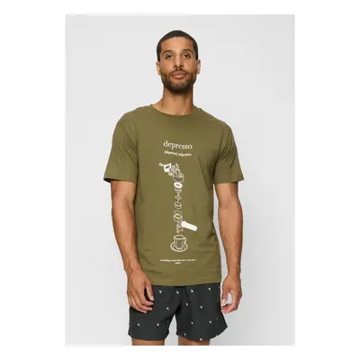 Depresso Olive Tee