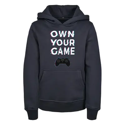 Kids Own Your Game Hoody Navy