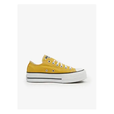 Sárga női tornacipők a Converse-en Chuck Taylor All Star Platform - Nők