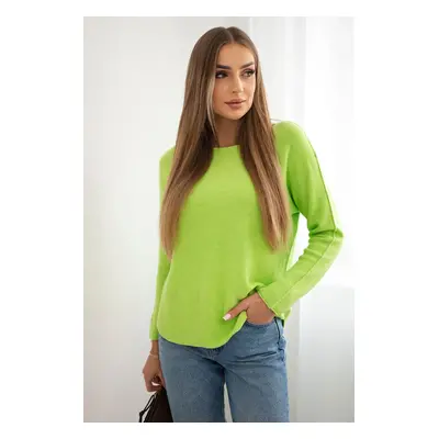 Kesi Włoski Crew neck sweater apple