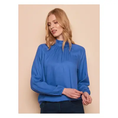 Blue Loose Blouse Tranquillo - Women