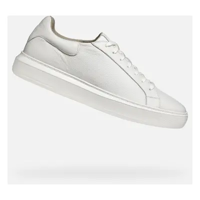 White men's sneakers Geox Deiven - Men's