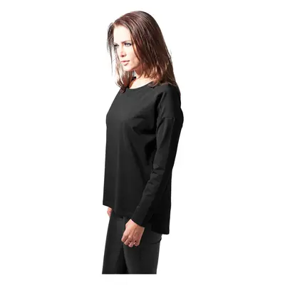 Women's Oversize Chiffon Crew blk/blk