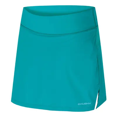 Women's functional skirt with shorts HUSKY Flamy turquiose