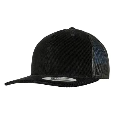 Corduroy Retro Trucker Black