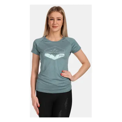 Women's functional T-shirt Kilpi LISMAIN-W Khaki