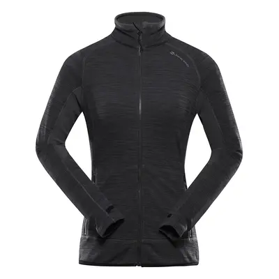 Women's quick-drying sweatshirt with cool-dry ALPINE PRO ONNECA black