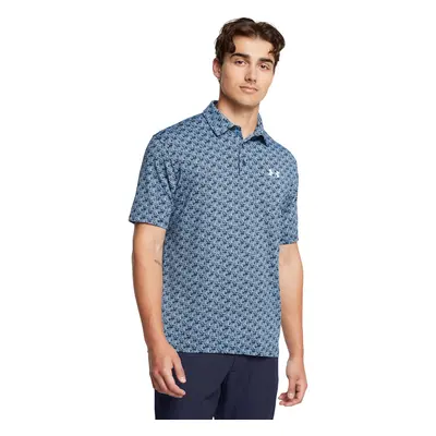 UA Playoff 3.0 Printed Polo-BLU