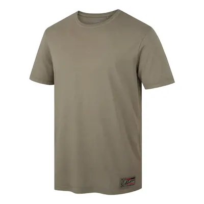 Men's cotton T-shirt HUSKY Tee Base dark khaki