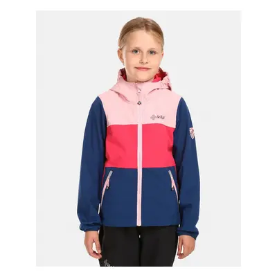 Girls' softshell jacket Kilpi RAVIA-J Pink