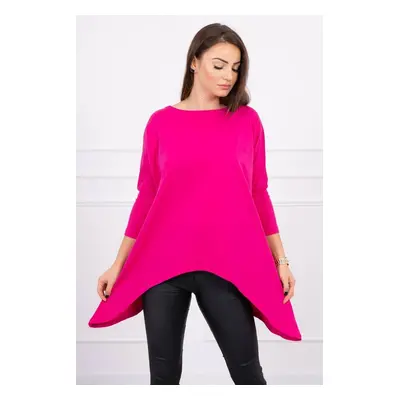 Oversize fuchsia blouse