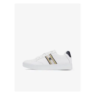 White women's leather sneakers Tommy Hilfiger Court - Women's