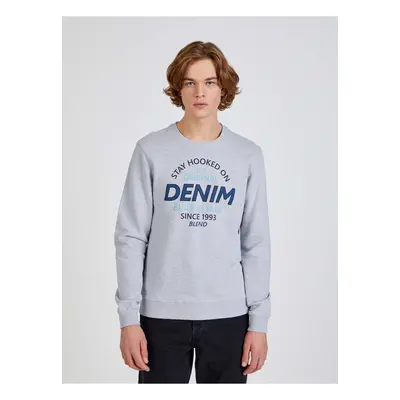 Grey Sweatshirt Blend - Men