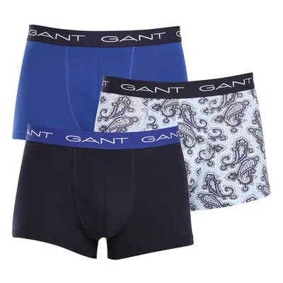 3PACK men's boxers Gant multicolored