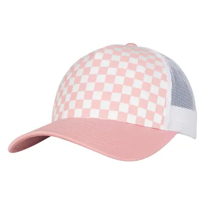 Retro Trucker Cap Pink/White