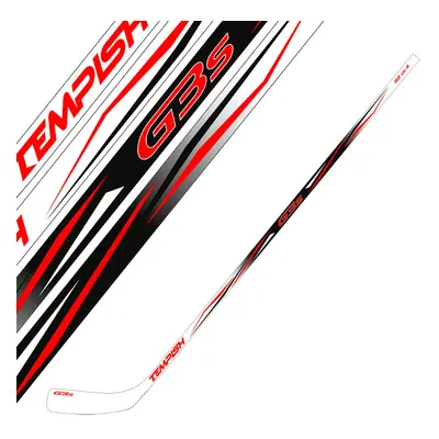 Wooden hockey stick Tempish G3S Red Student (youth) left hand down