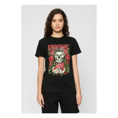 Women's T-shirt Bullet for my Valentine MY Bleeding Heart Tee black