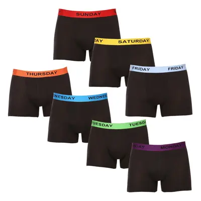 7PACK men's boxers Nedeto black