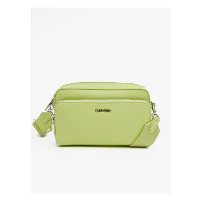 Light Green Womens Crossbody Handbag Calvin Klein Must Camera Bag - Women