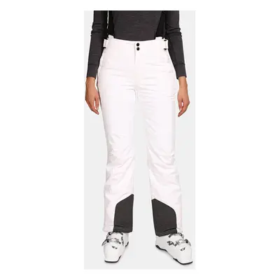 Women's ski pants Kilpi ELARE-W White