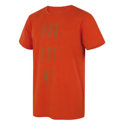 Men's functional T-shirt HUSKY Tingl orange