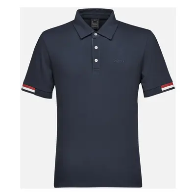 Dark blue men's polo shirt Geox - Men's