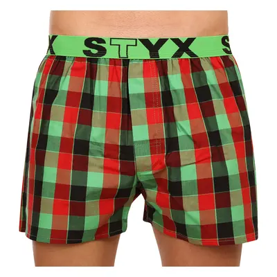 Men's briefs Styx sports rubber multicolored