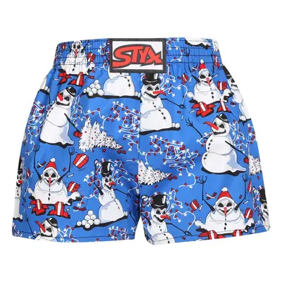 Styx art classic rubber children's briefs Christmas snowmen