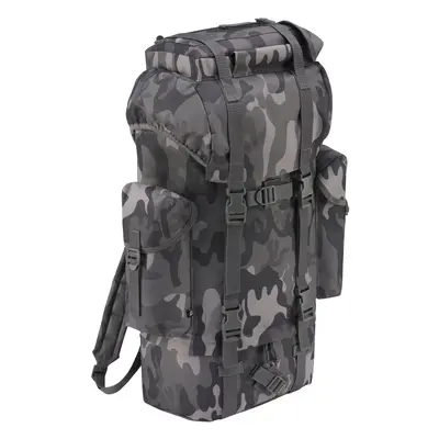 Nylon Military Backpack Grey Camo