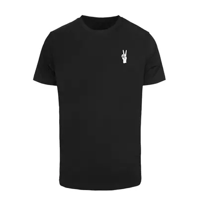 Men's T-shirt Peace Hand - black