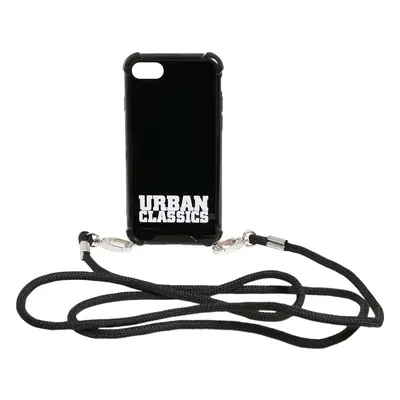 Phone Case with Detachable Necklace Iphone 7/8, SE Black