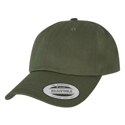 Low Profile Cotton Twill Olive Cap