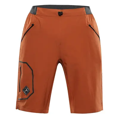 Men's outdoor shorts ALPINE PRO ZAMB bombay brown