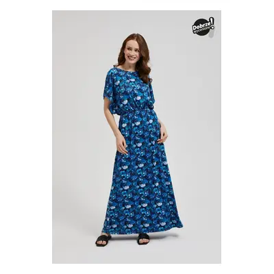 Women's maxi dress MOODO - dark blue