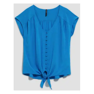 WOMEN'S SHIRT L-KO-4049 FRESH BLUE