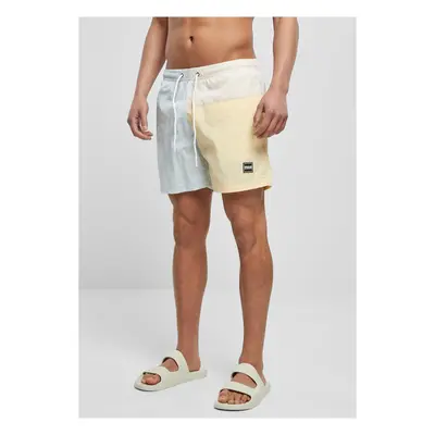 Men's Block Pastel Cream Swimsuit