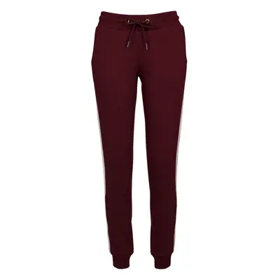 Women's College Contrast Sweatpants Port/White/Black