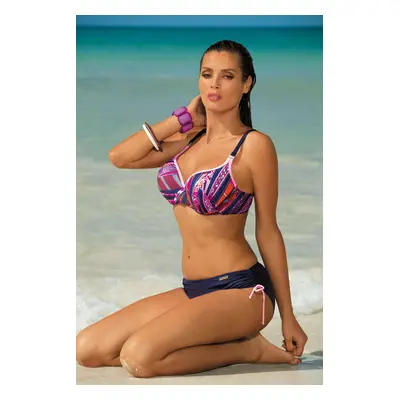 Swimwear Doris Blueberry-Hollywood M-352 (4) Navy-Pink