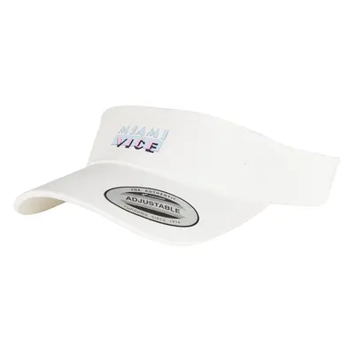 Miami Vice Visor Visor Cap White