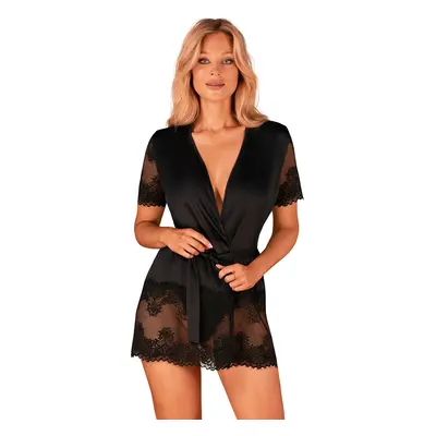 Maderris Black Negligee