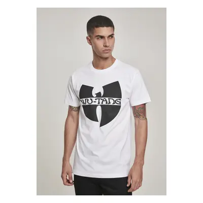 White T-shirt with Wu-Wear logo