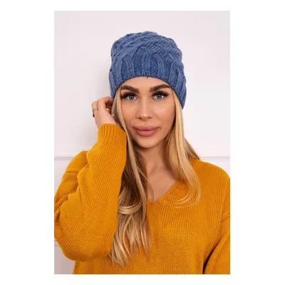 Kesi Cap with fleece Agnieszka K239 jeans