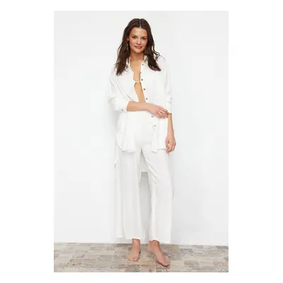 Trendyol White Woven Shirt